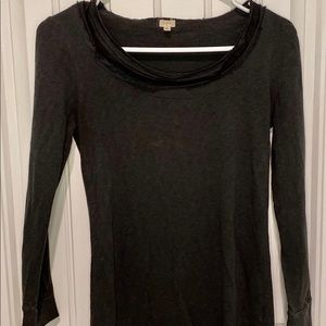 JCrew Dark Gray Long Sleeve Shirt